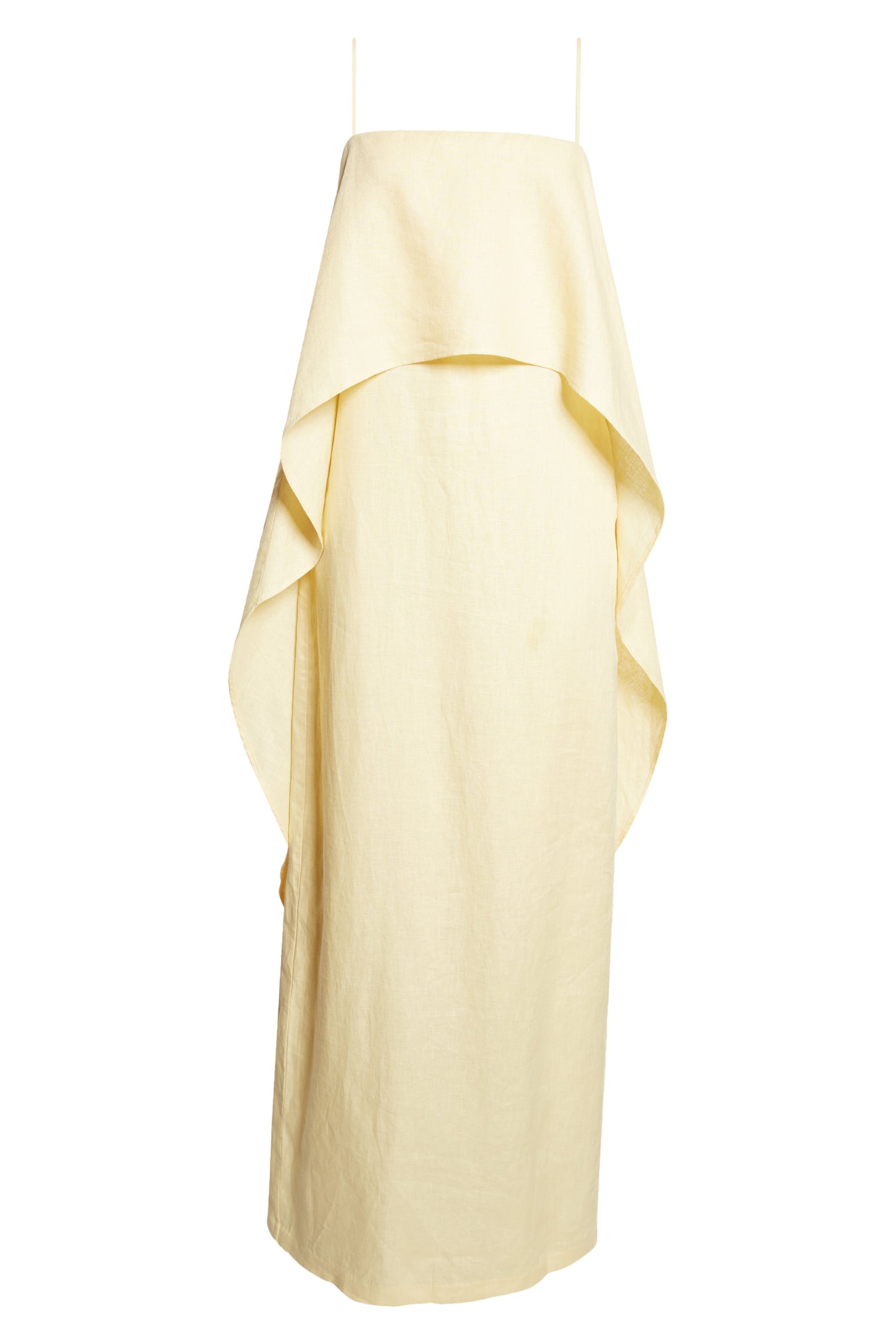 STAUD Valencia Linen Dress - Butter