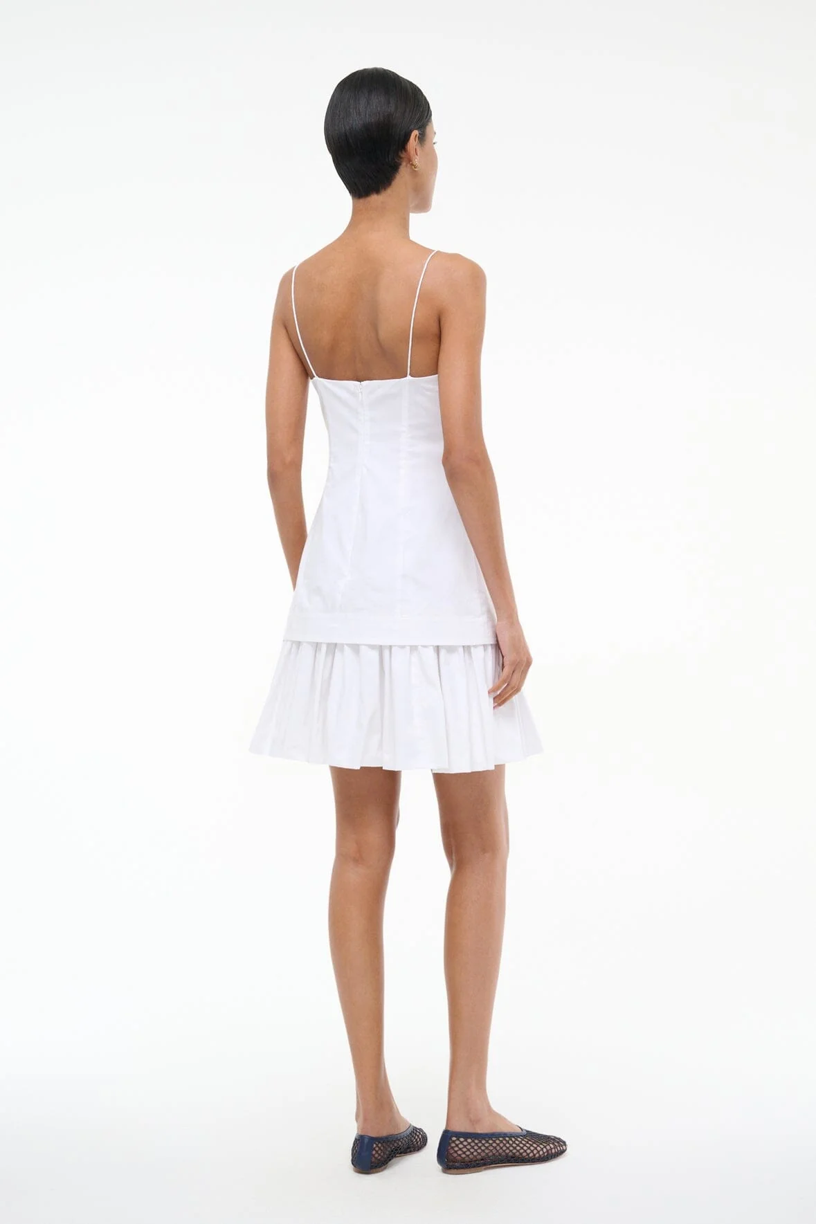 Staud Ari Mini Dress - White