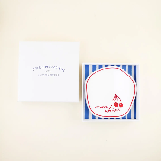 Mon Cheri Coaster Set of 2