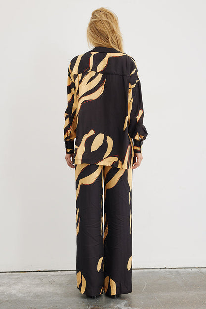 Sovere Motion Shirt - Black/Peach