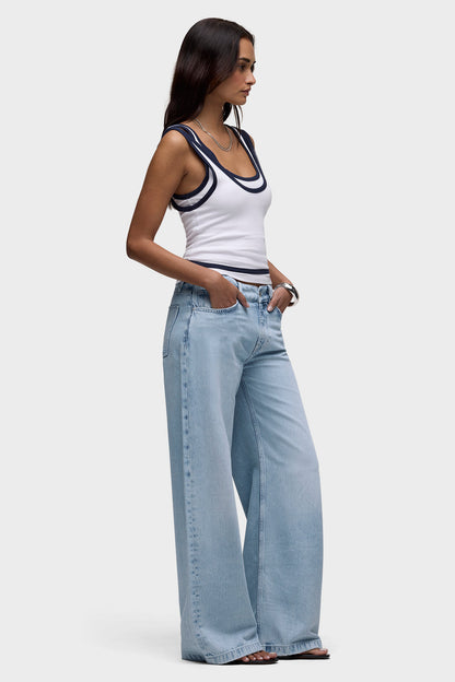 HUDSON Rylee Loose Pant - Driftwood