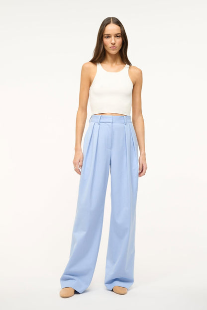 Staud Luisa Pant Periwinkle