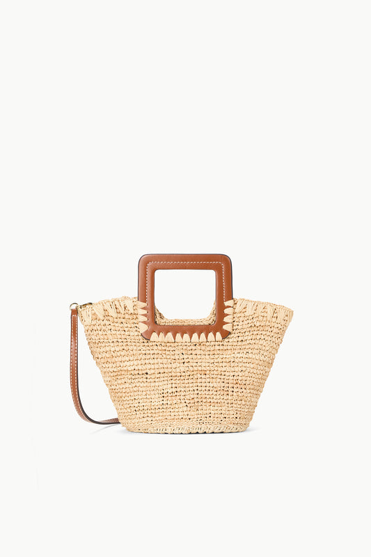 Staud SHIRLEY RAFFIA MINI BUCKET