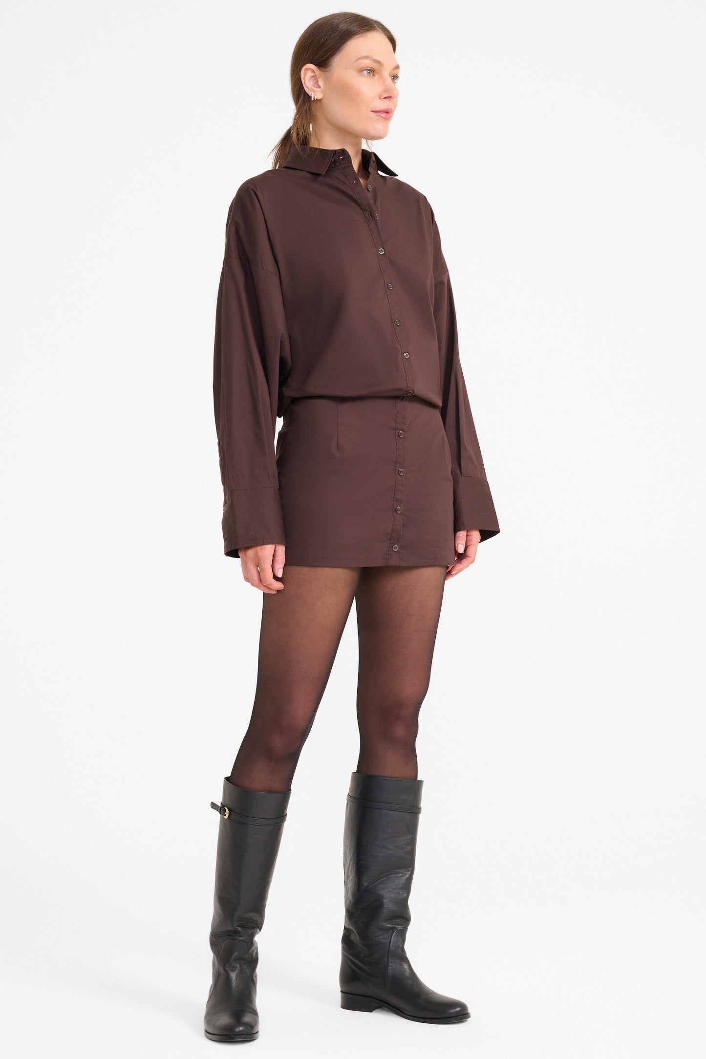 Staud Cynthia Dress - Earth