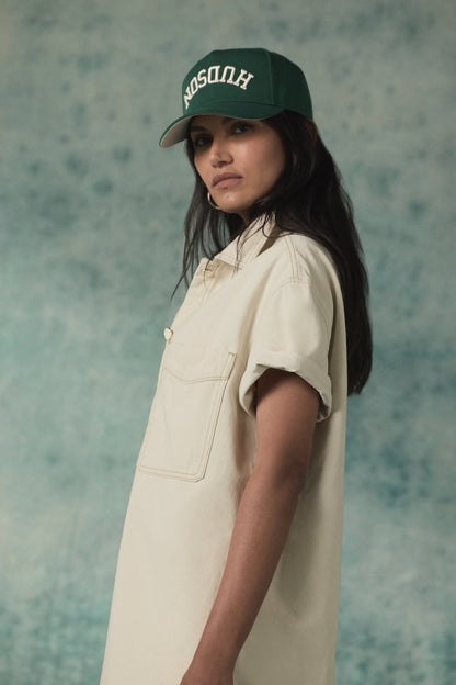 HUDSON Dreamy Shirt Dress - Ecru