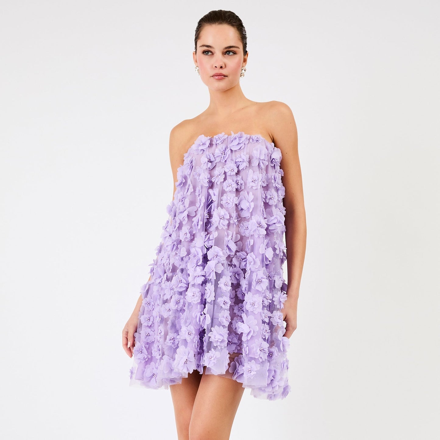 Helsi Bianca Mini Dress in Lavender