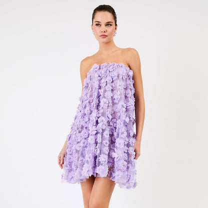 Helsi Bianca Mini Dress in Lavender