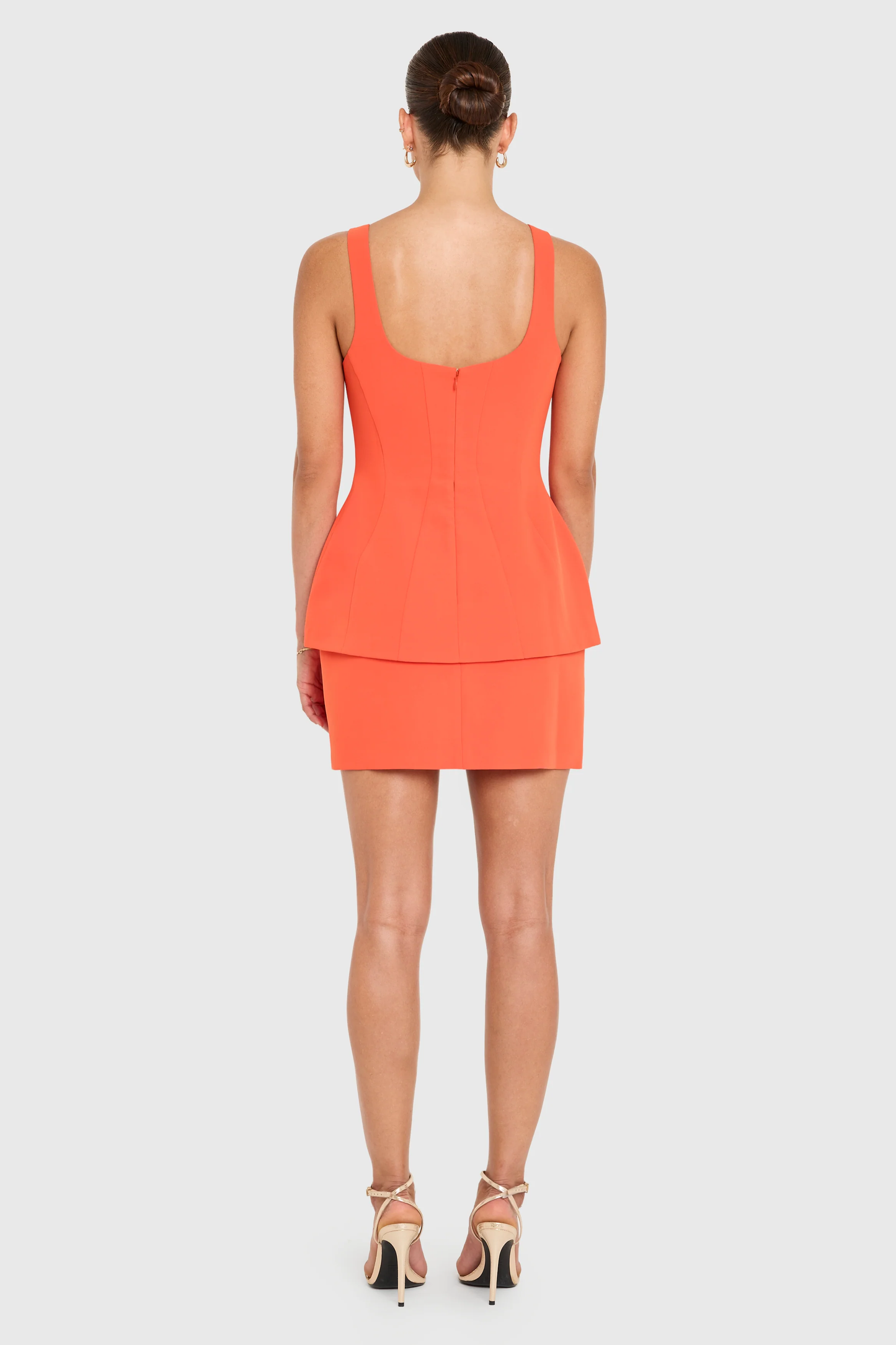Amanda Uprichard Empire Dress - Mandarin