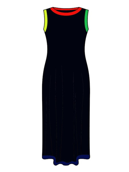 Autumn Cashmere Multi Color Banded Maxi