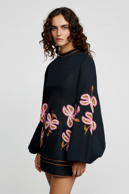 brooklyn mini dress Brooklyn Mini Dress 2 / Azulejo Navy