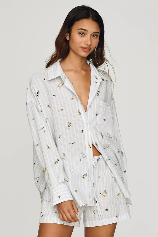 En Saison Nicole Buttondown Shirt