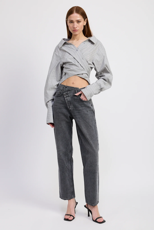 En Saison Cristelle Wrap Shirt