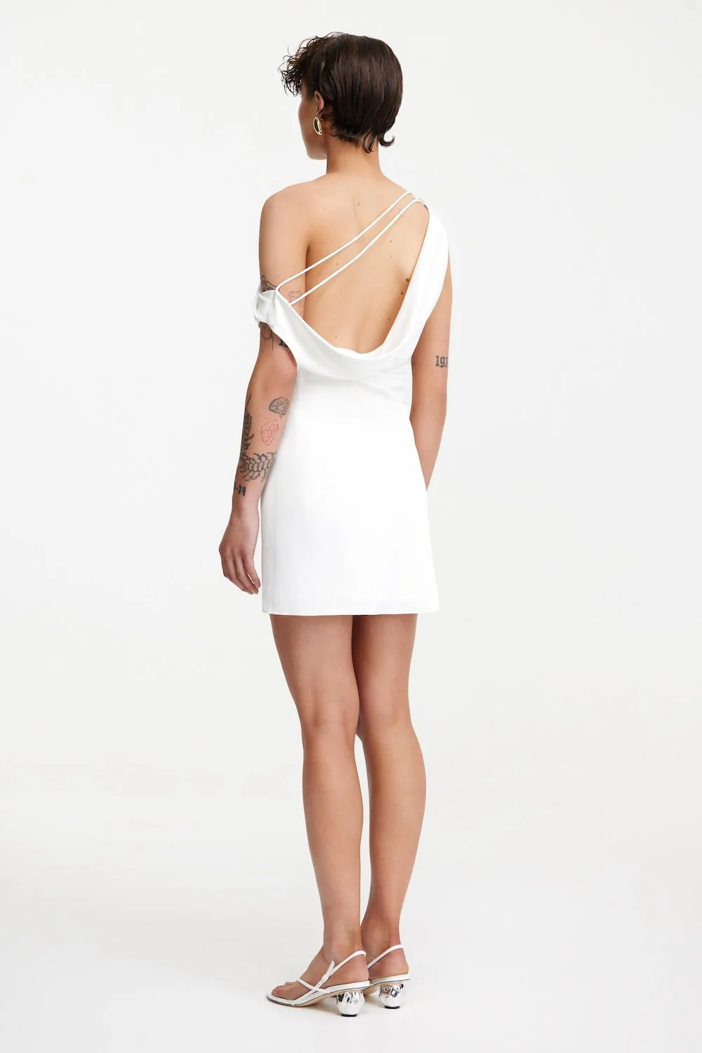 becca mini dress Windsor Becca Satin Corset Lace-Up Mini Dress in Navy Blue | Size: L