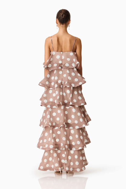 ELLIATT Sola Tiered Maxi Dress