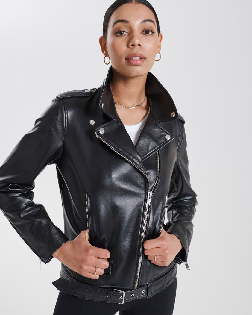 Ena Pelly Oversized New Yorker Biker Jacket