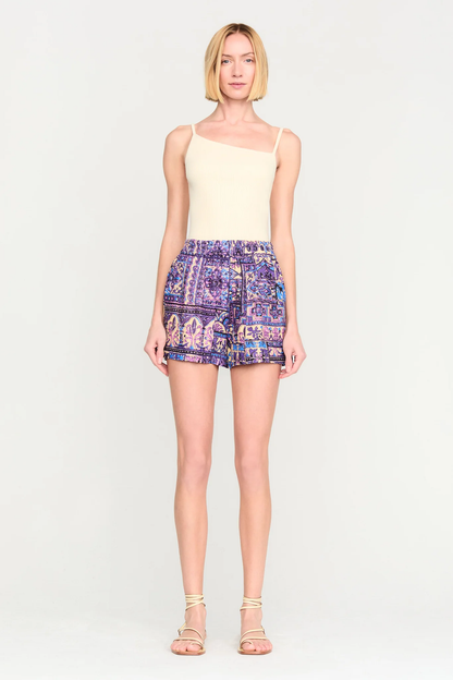 Marie Oliver Monte Short - Violet Tile