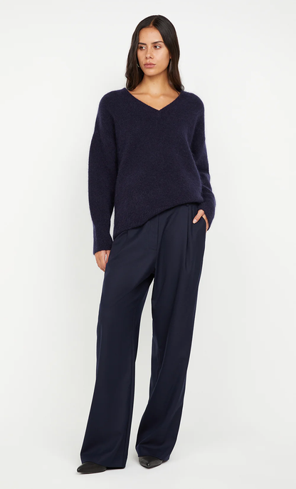 Bec + Bridge CAMPBELL V NECK JUMPER
