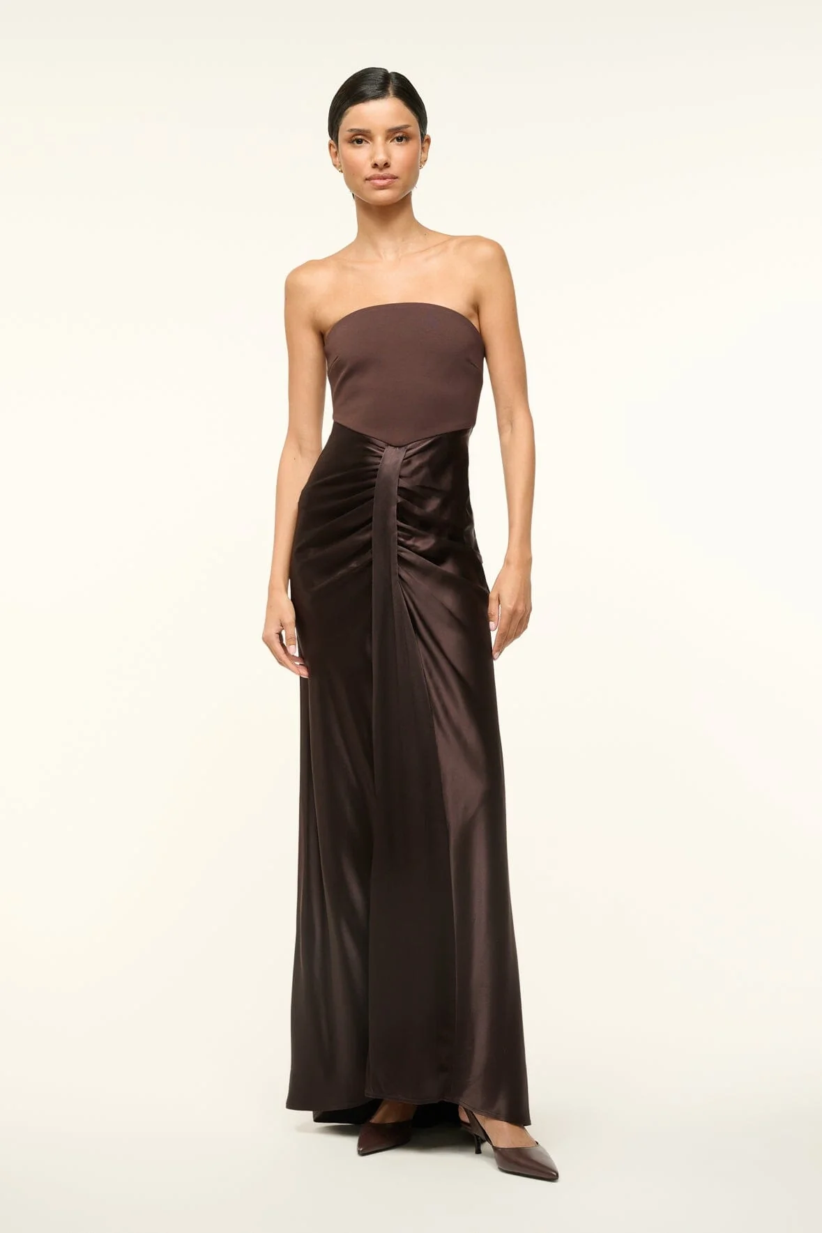 Staud Wayfaring Dress in Dark