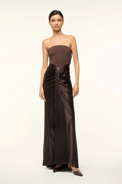 Staud Wayfaring Dress in Dark
