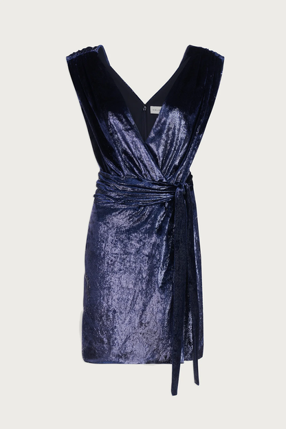 Halston Lennox Dress in Velvet