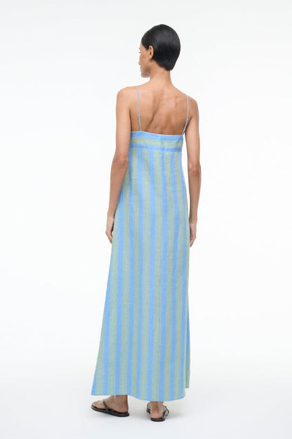 STAUD Laura Linen Dress