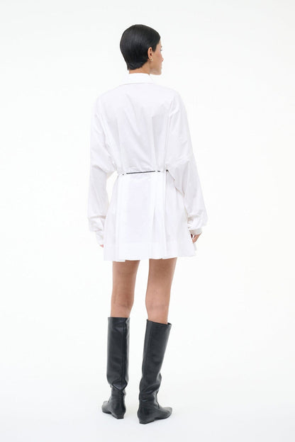 Staud Chi Dress in White