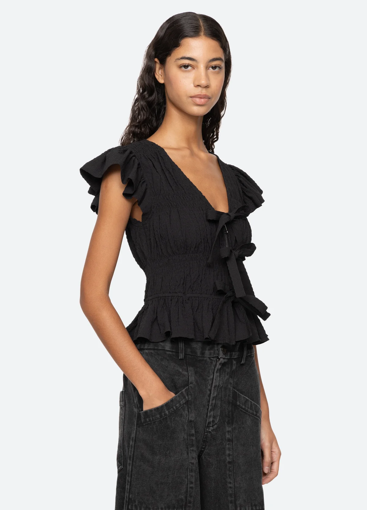 SEA Regina Top - Black