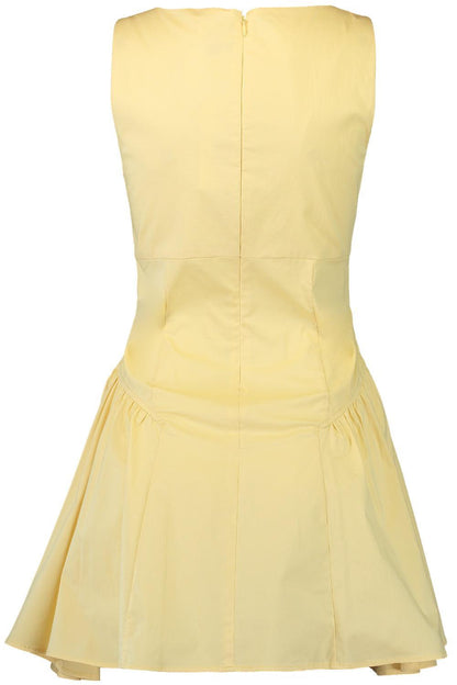 STAUD Gwen Mini Dress - Butter