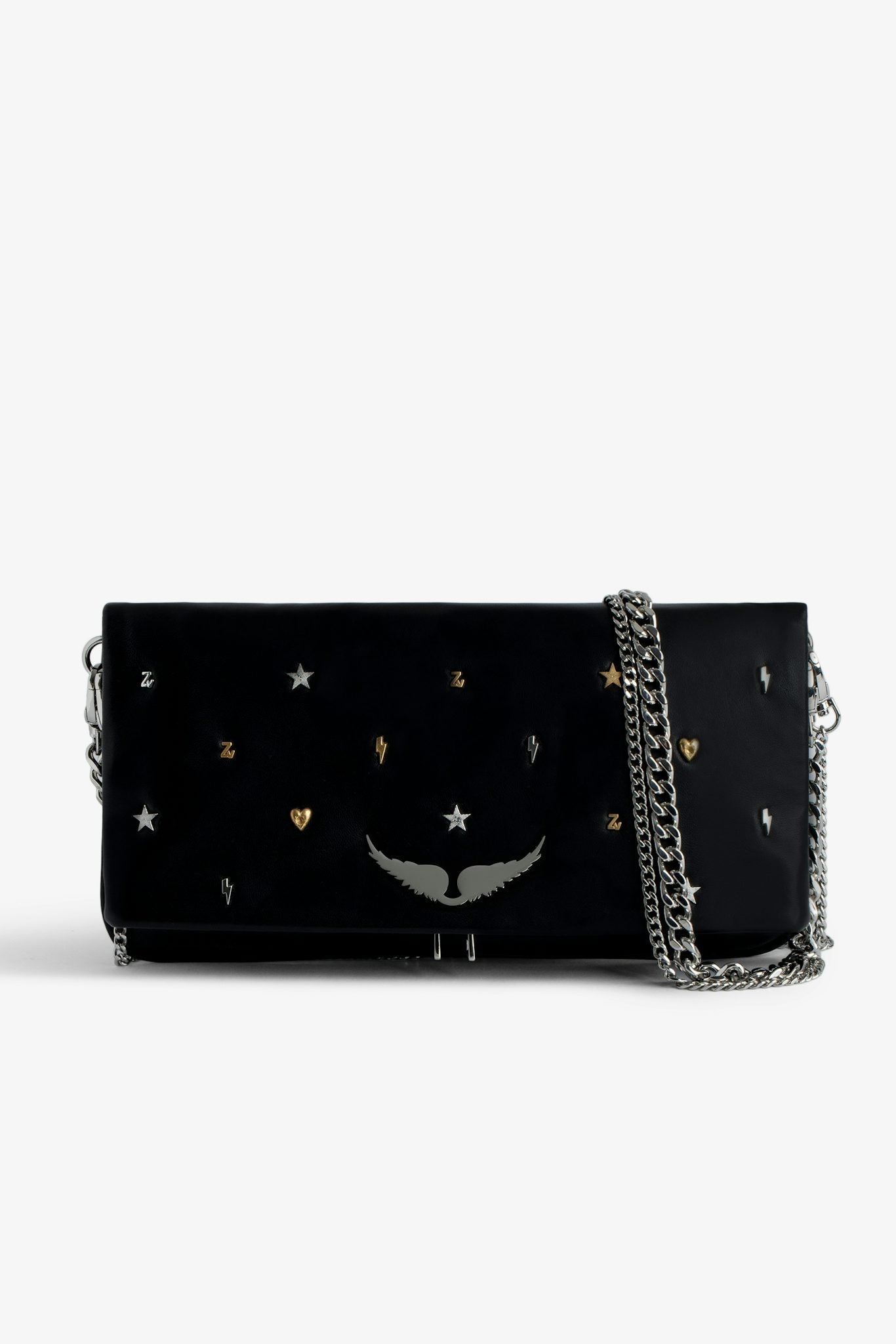 Zadig & Voltaire Rock Lucky Charms Clutch