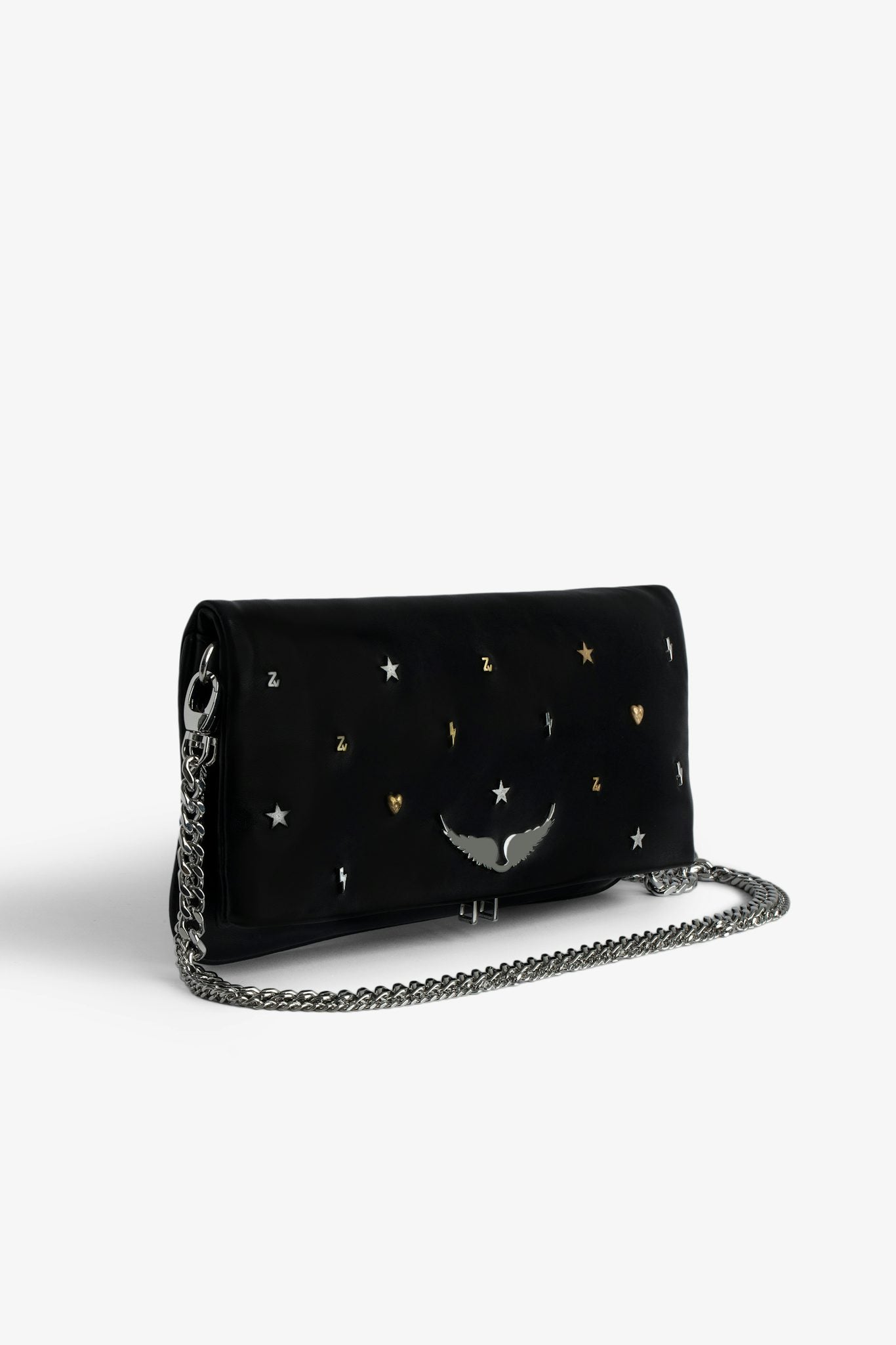 Zadig & Voltaire Rock Lucky Charms Clutch