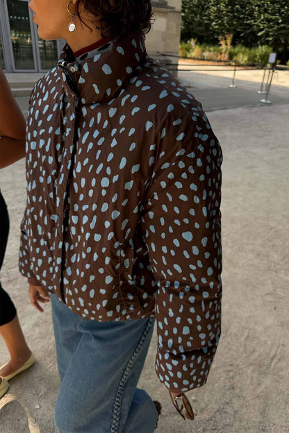 Never Fully Dressed - Paisley Reversible Puffer