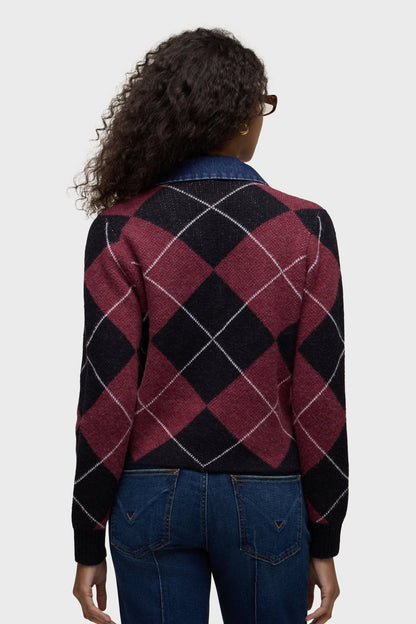 Hudson Argyle Sweater