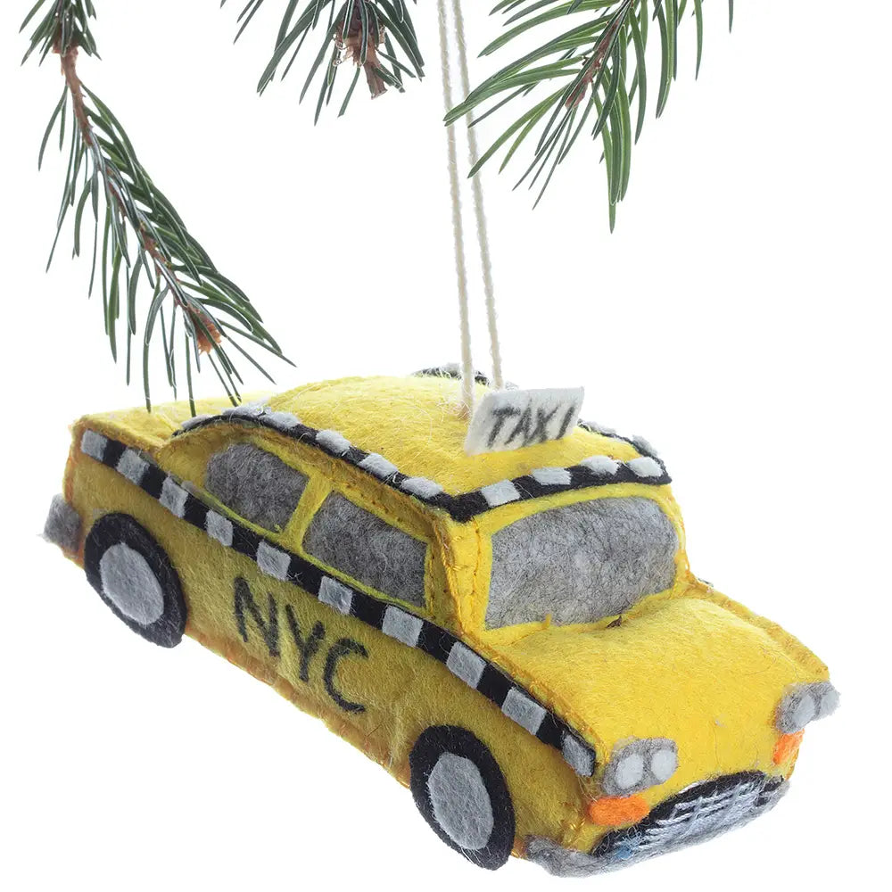 Classic Taxi Ornament