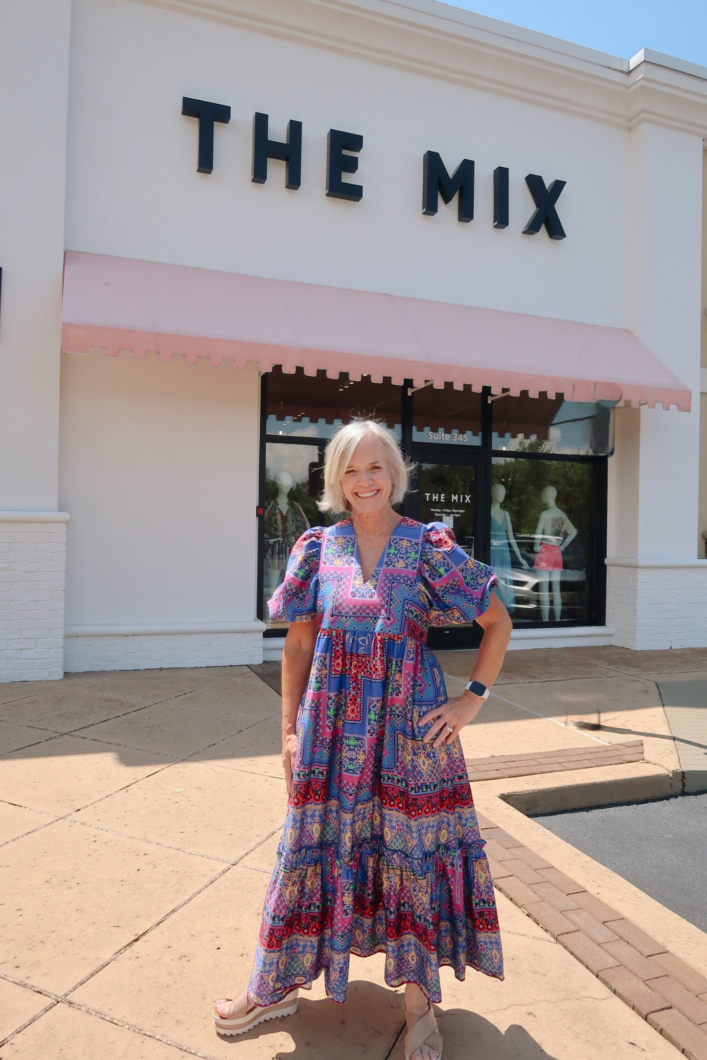 HUNTER BELL PALMER DRESS
