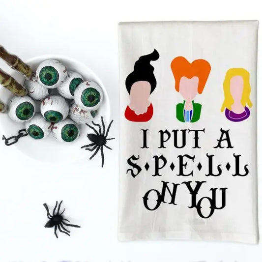 I Put a Spell on You Kitchen Towel