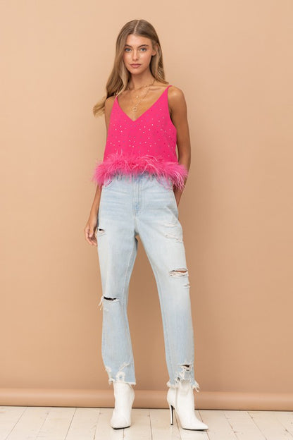 Electric Pink Cami