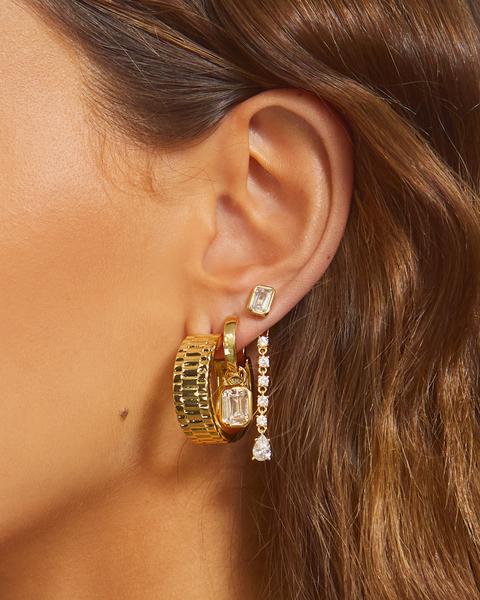 LUVAJ Sylvie Stone Drop Studs