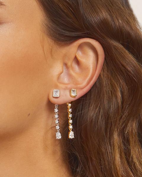 LUVAJ Sylvie Stone Drop Studs