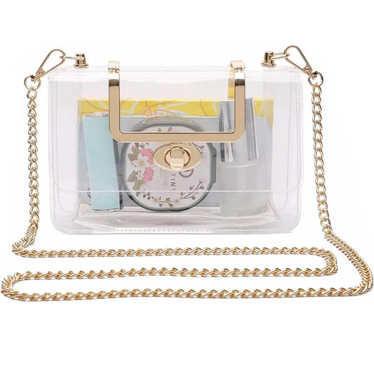 Clear Game Day Purse