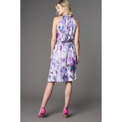 IKAT HALTER DRESS
