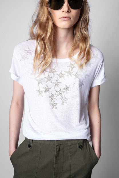 ZADIG & VOLTAIRE ANYA STARS TEE