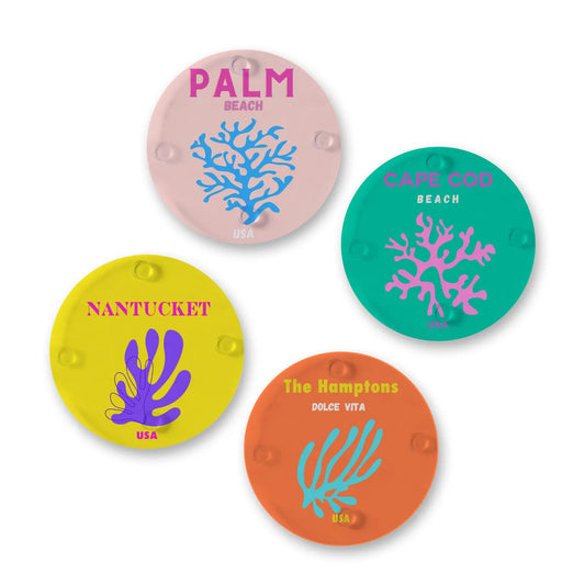 Dolce Beach Coasters - Set of 4