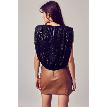 THE MARY SEQUIN TOP