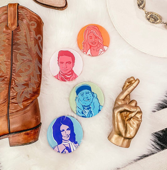 Country Legends (Set of 4)