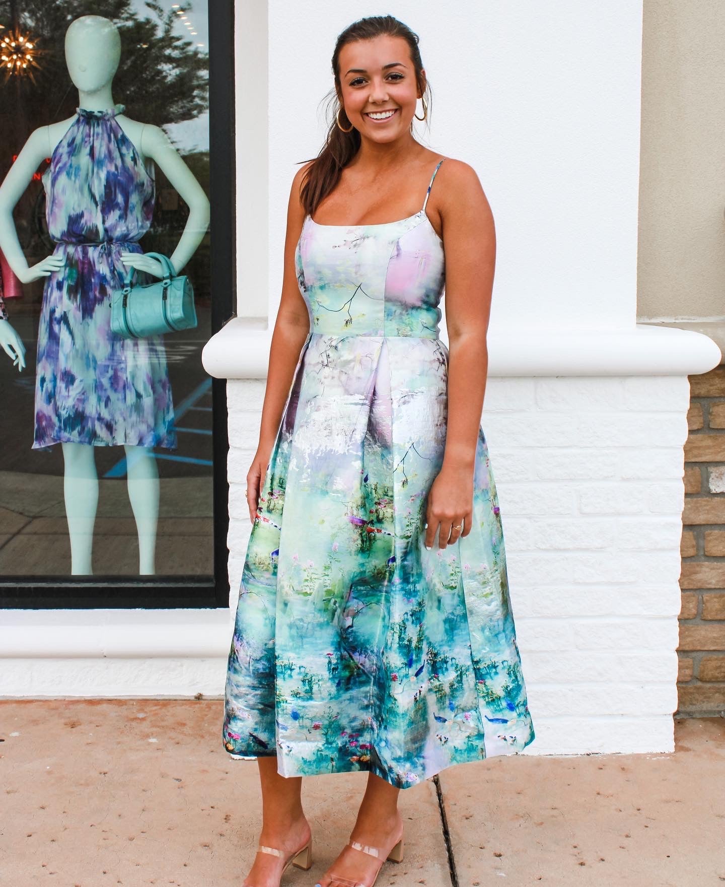 Ml monique lhuillier garden jacquard gown hotsell