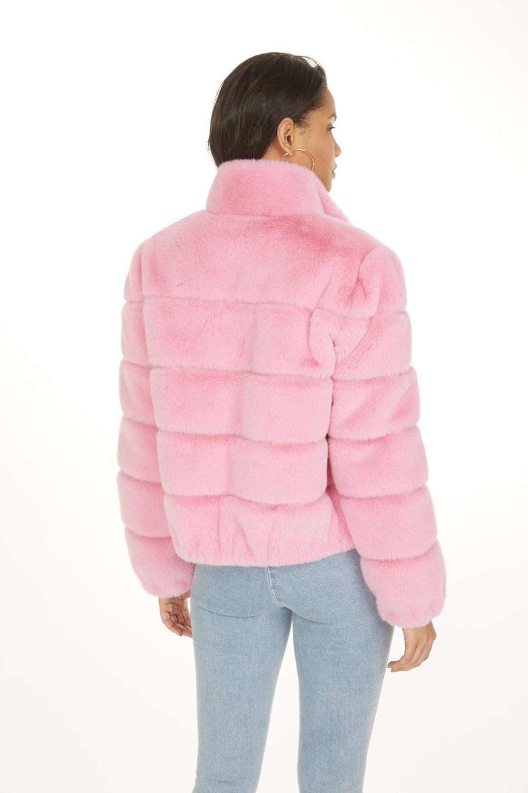 GENERATION LOVE JODI FAUX FUR - BUBBLEGUM PINK