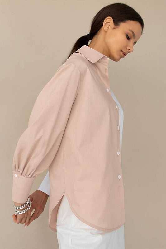Two Toned Easy Button up