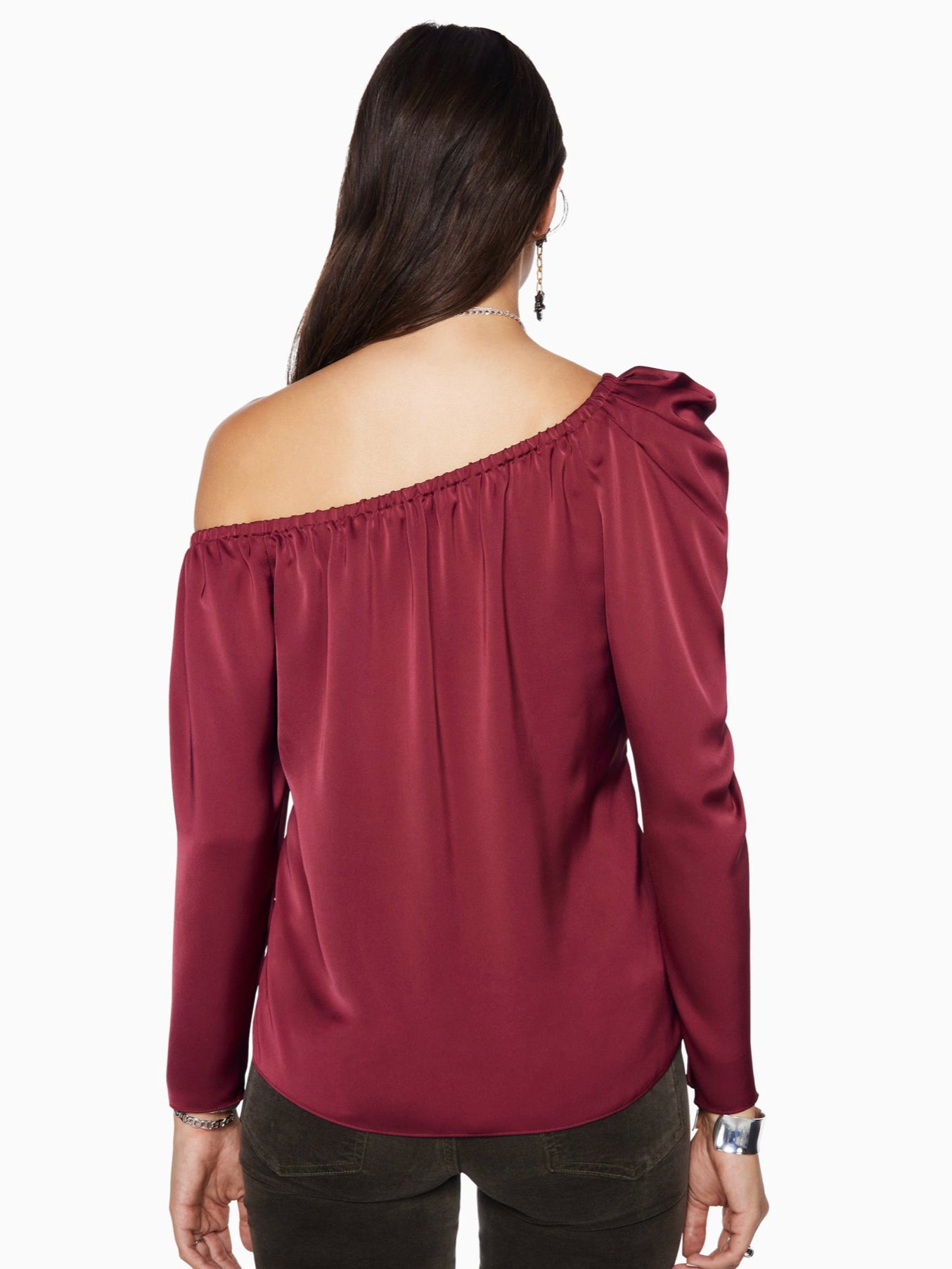 RAMY BROOK ILLEANA ONE SHOULDER TOP