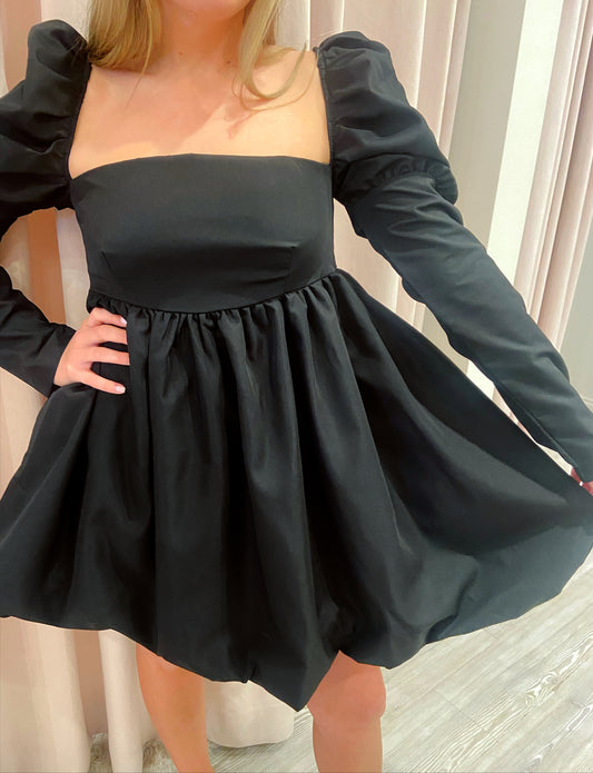 Bubble Sleeve Dress