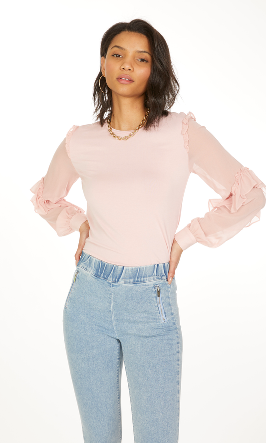 GENERATION LOVE JONI TOP IN LIGHT PINK